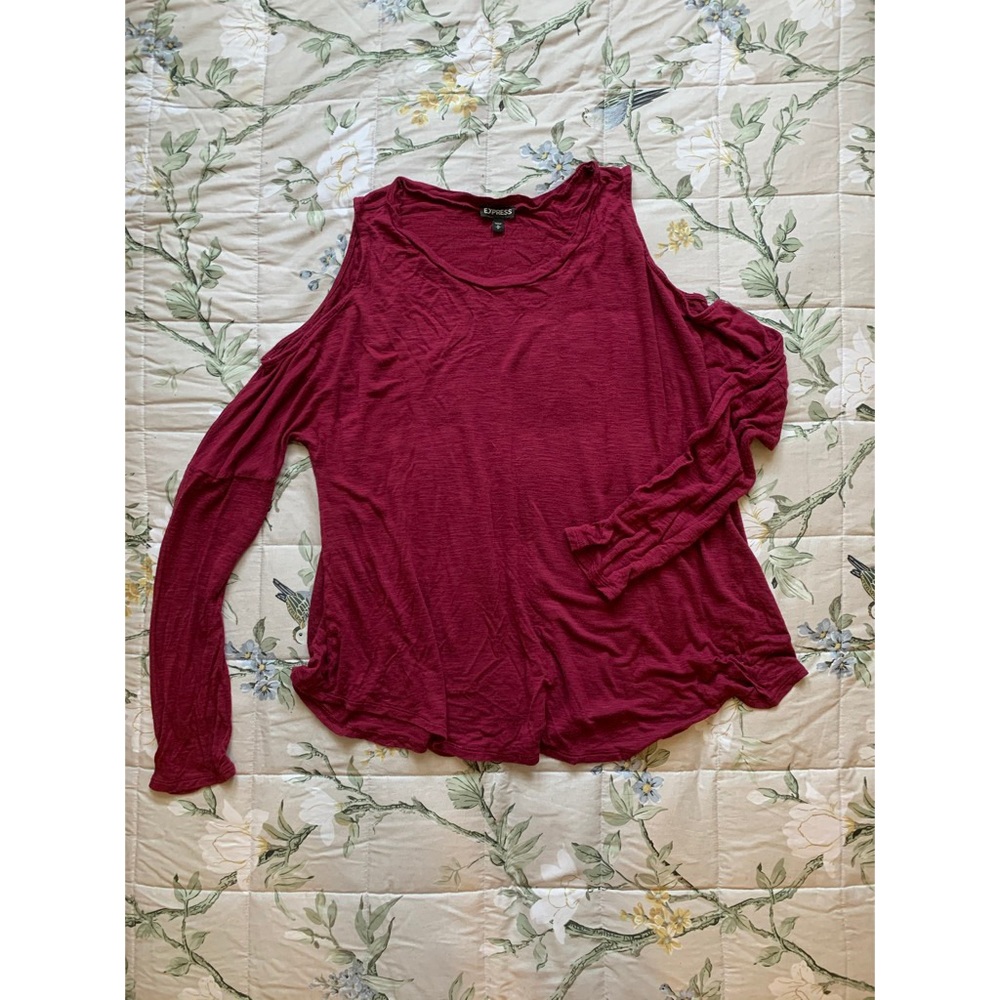 Express Cold Shoulder Top